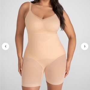 Honeylove Superpower Short Shapewear Nude Sz Large